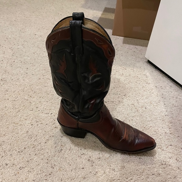 ORIGINAL DAN POST LEATHER BOOTS - Picture 3 of 3